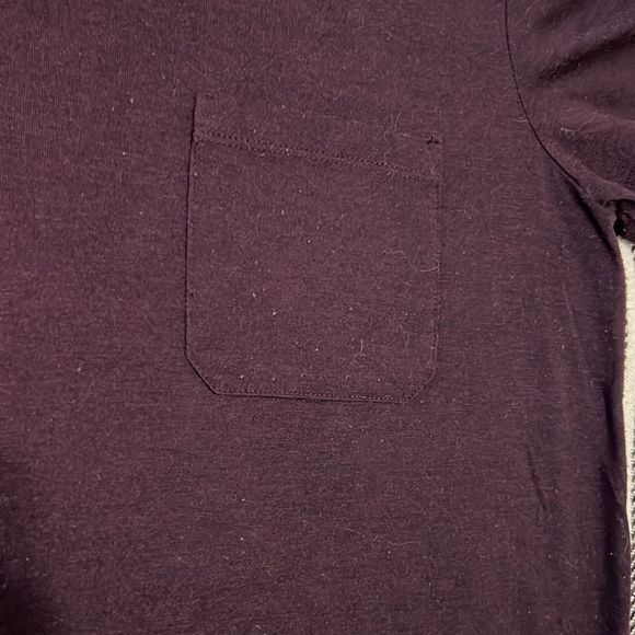 H&M Divided - Basic Purple Short Sleeve Pocket Front Tee - Small - Picture 4 of 4